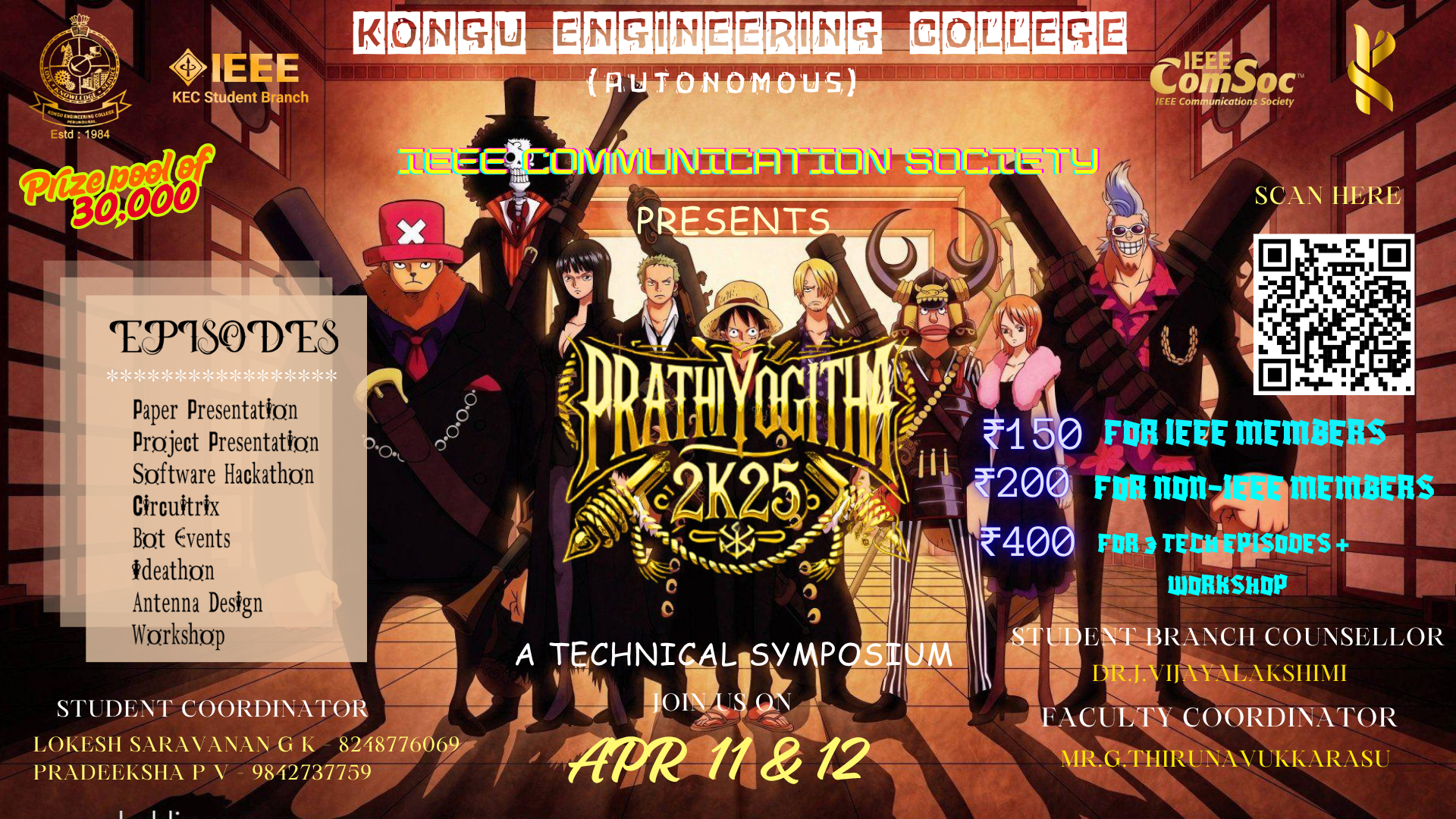 Completed Event: Prathiyogitha 2K25