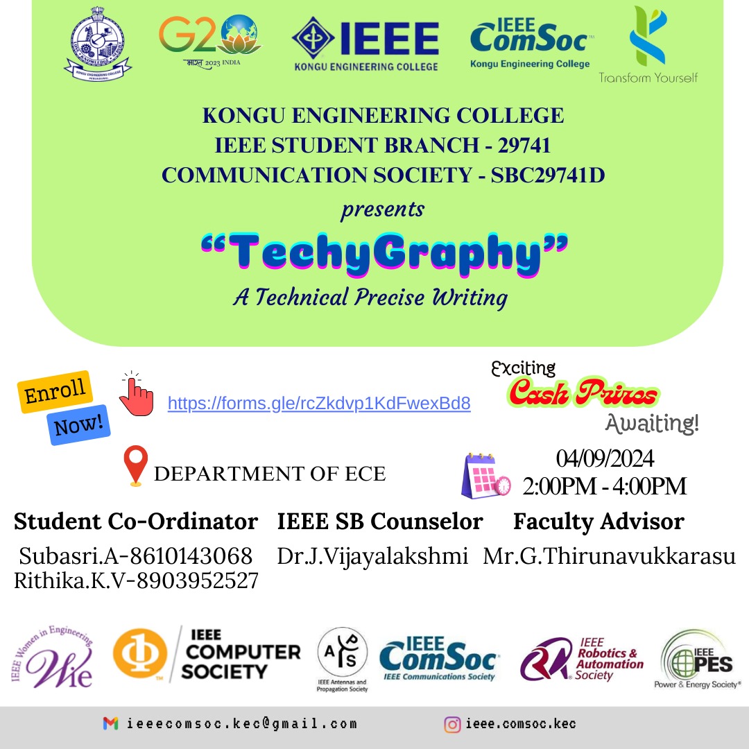 Completed Event: Techy Graphy